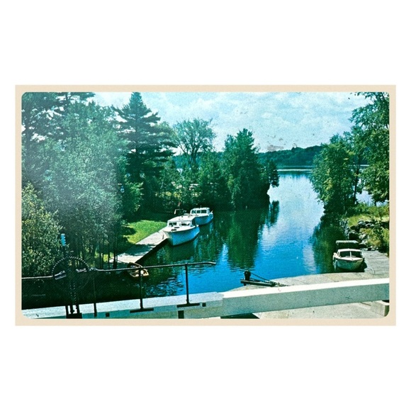 The Rideau Canal in Ontario Canada Postcard - Picture 2 of 5